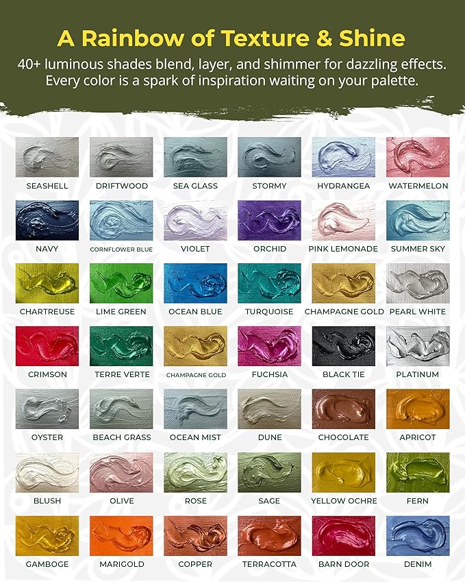 The Crafter's Workshop Stencil Butter Medium, Easy-to-Spread, Adds Shimmer - Image 4