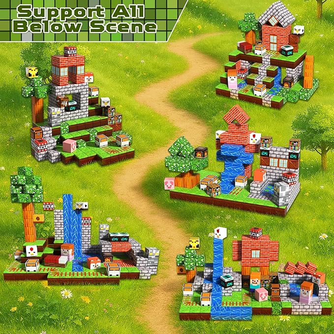 200PCS Magnetic Blocks - Image 3