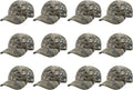 Gelante Plain Blank Baseball Caps Adjustable Back Strap Wholesale LOT 12 PC'S