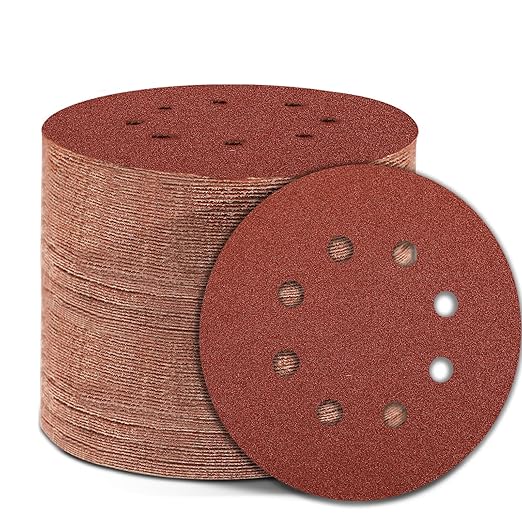 240 Grit 5 Inch Sanding Discs Hook and Loop Sandpaper by SzarintSurfaceCareSolution