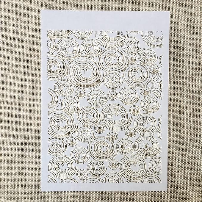 TIAMECH 6 Pcs A4 Reusable Geometric Stencils - Image 4