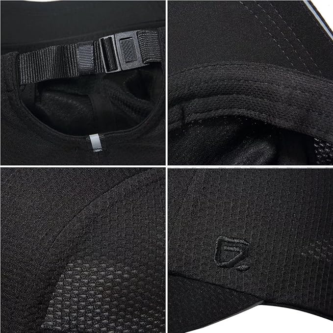 GADIEMKENSD Women's Race Day Running Cap Performance Mesh Hat - Excellent Ventilation, Lightweight, Reflective Safety