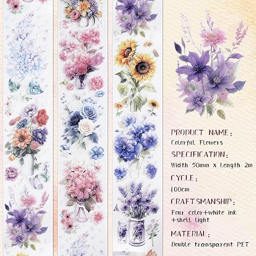 Journaling Scrapbook PET Tapes - Image 4