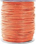 Mandala Crafts 1.5mm 109 Yards Salmon Cotton Waxed Cord by MandalaCrafts