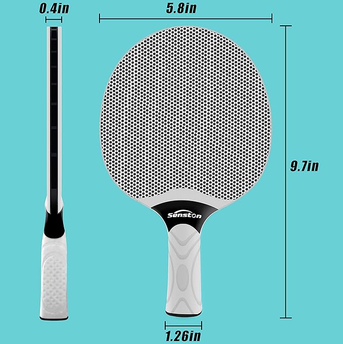 Senston Table Tennis Rackets Set, Professional Ping Pong Paddle Set - Image 6