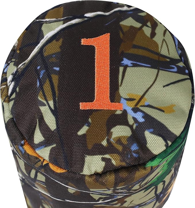 Driver Headcover - Barrel Style Driver Head Cover, Golf Club Covers - Funny Golf Gift & Unique Golf Accessories for Men and Women Golfers