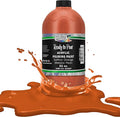 Pouring Masters Saffron Orange Metallic Pearl Ready to Pour Acrylic Pouring by USArtSupply