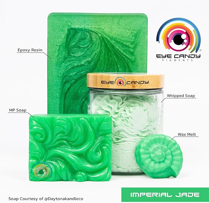 Eye Candy Pigments Premium Green Mica Powder - Image 2