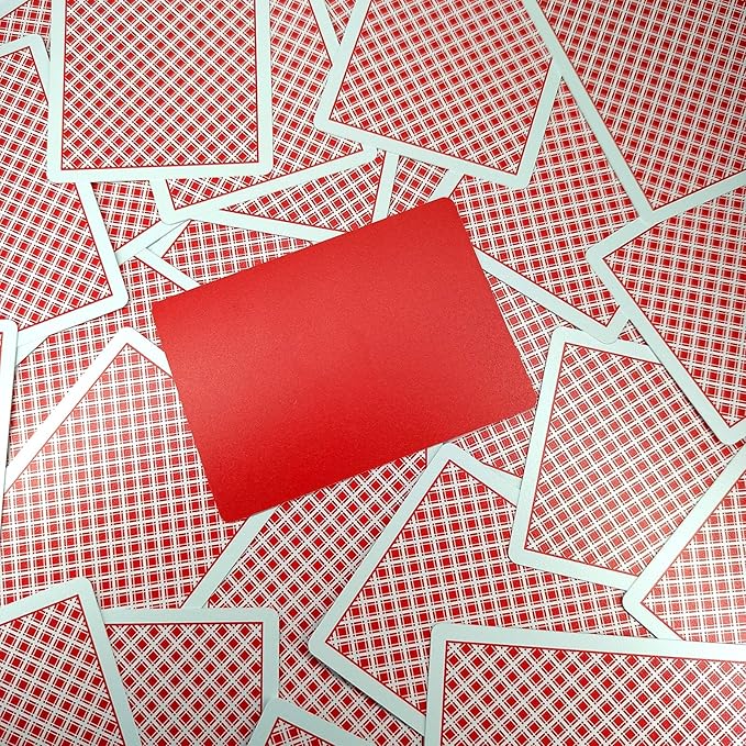 Plastic Playing Cards, Real Poker Size, Casino Quality, Jumbo Index, - Image 5