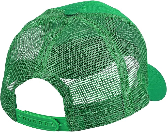 Falari Trucker Hat Baseball Cap Structured Plain Design 6 Panel, Adjustable Size