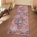 Lahome Bohemian Floral Medallion Runner Rug by Lahome