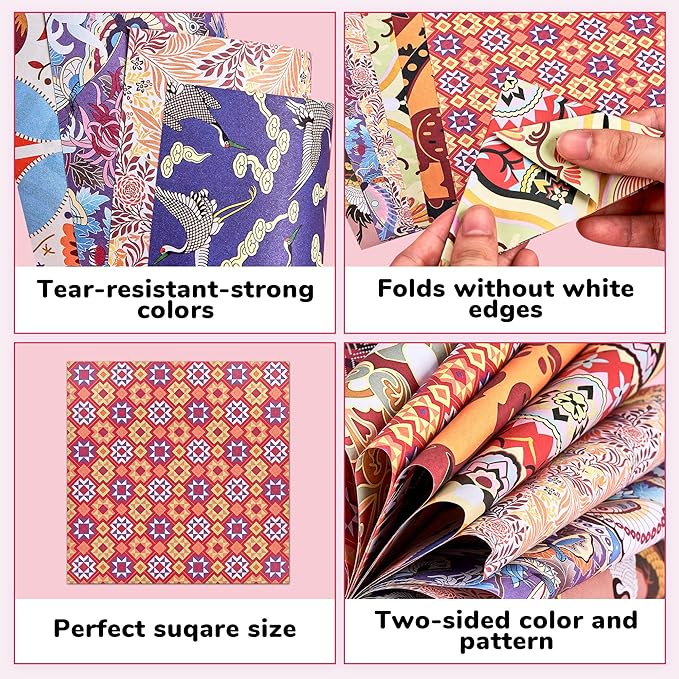 Ethnic Patterns Origami Paper - Image 3