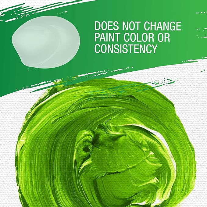 U.S. Art Supply Acrylic Paint Retarder Medium, 200ml Tube - Image 4
