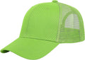 Falari Trucker Hat Baseball Cap Structured Plain Design 6 Panel, Adjustable Size