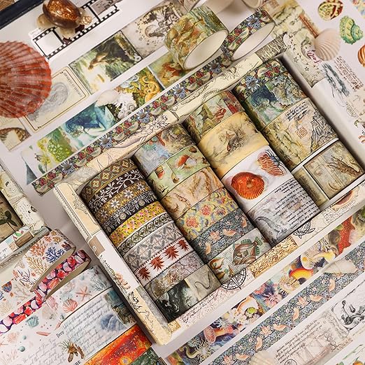 Vintage Washi Tape Set - Image 2