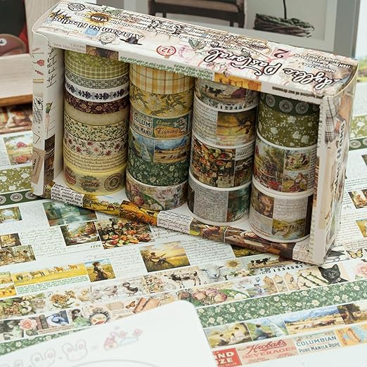 Vintage Washi Tape Set - Image 2