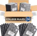 EPI Marble Hardcover College Ruled Composition Notebook | 200 Pages, 9.75 x 7.5 by EPI