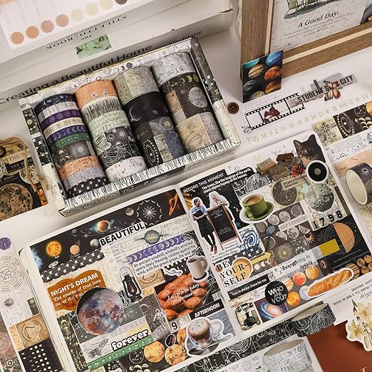 Vintage Washi Tape Set - Image 2