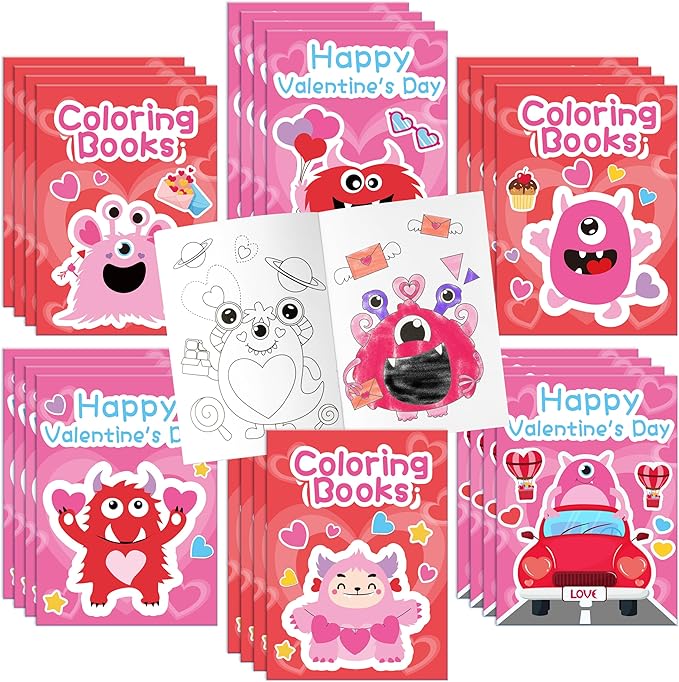 JAPBOR Valentine's Day Coloring Book by JAPBOR