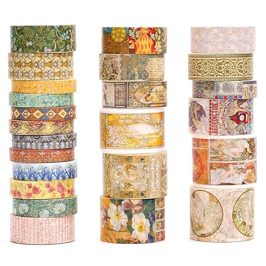 Vintage Washi Tape Set by Songdao