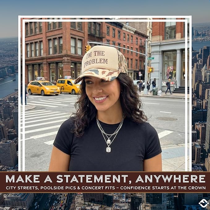 Funky Junque Premium Mesh Snapback Trucker Hat - Stylish Comfort for All - Patriotic, Humor & More