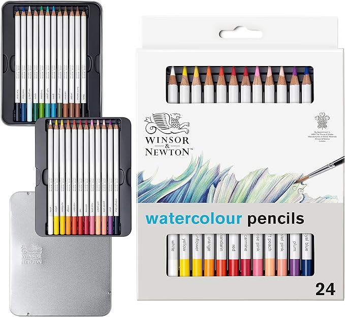 Winsor & Newton Studio Collection Artist Pencils, Watercolor Pencils by WinsorNewton