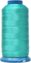 Mandala Crafts Bonded Nylon Thread Turquoise Heavy Duty Sewing Threads by MandalaCrafts