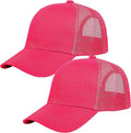 Falari Trucker Hat Baseball Cap Structured Plain Design 6 Panel, Adjustable Size