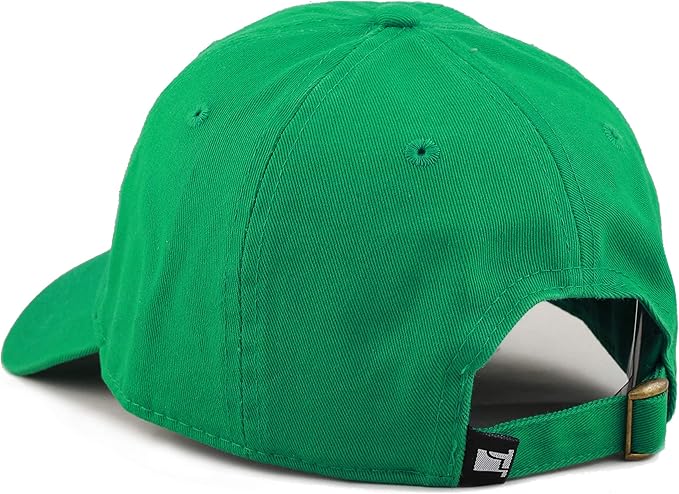 USA Flag & Embroidery Premium 100% Cotton Low Profile Adjustable Baseball Dad Cap