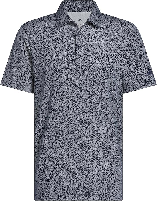 adidas Mens Ultimate365 Mini Bunker Polo Shirt