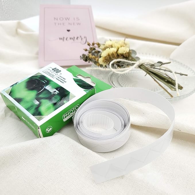 Photo Corners 3 Pack 1200 Pcs Clear Self-Adhesive Picture Mounting Corner - Image 2