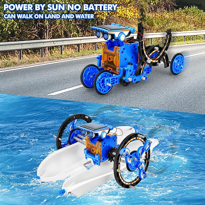 STEM 13-in-1 Education Solar Power Robots Toys - Image 5