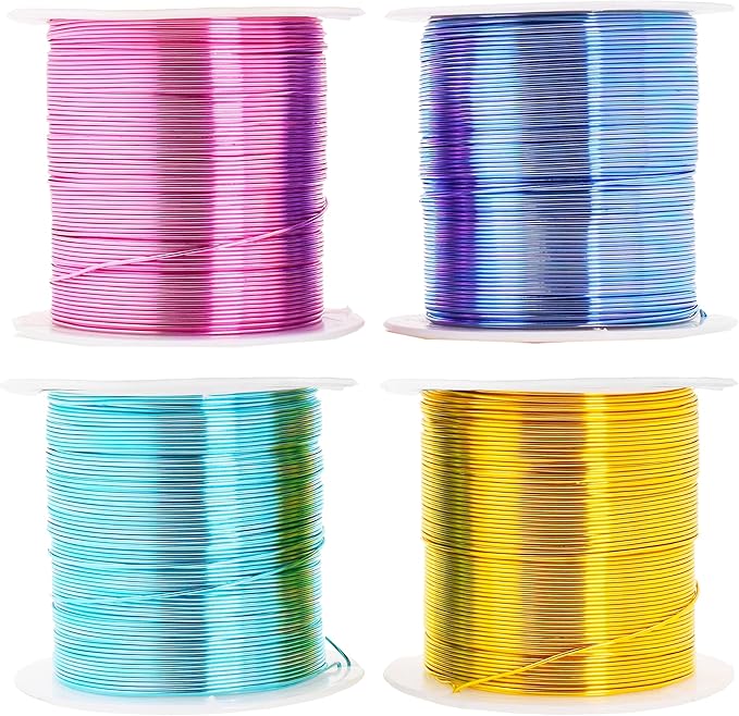 Mandala Crafts 16 Gauge Anodized Aluminum Craft Wire by MandalaCrafts