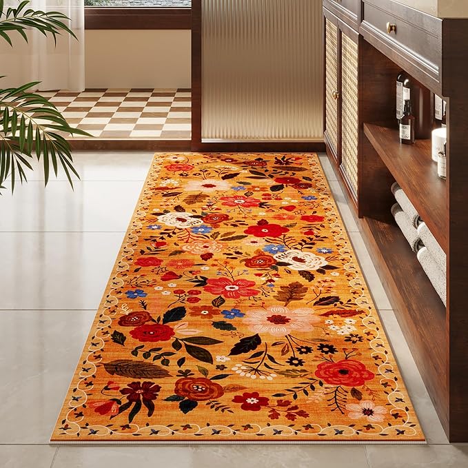 Rugcomf Runner Rug for Kitchen Rug Non Slip 2'x 6' Washable Rugs - Image 7