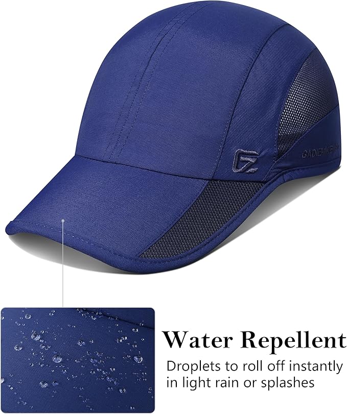 GADIEMKENSD Quick Dry Run Hat Cooling Breathable Mesh