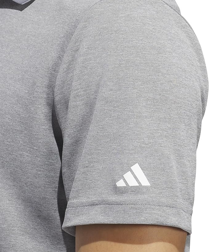 adidas Men's Performance Heathered Polo Shirt