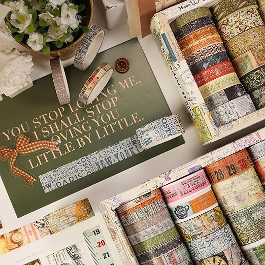 Vintage Washi Tape Set - Image 7