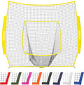 GoSports Replacement 7 x 7 ft Baseball Net - NET ONLY - Frame NOT Included - Choose Your Color