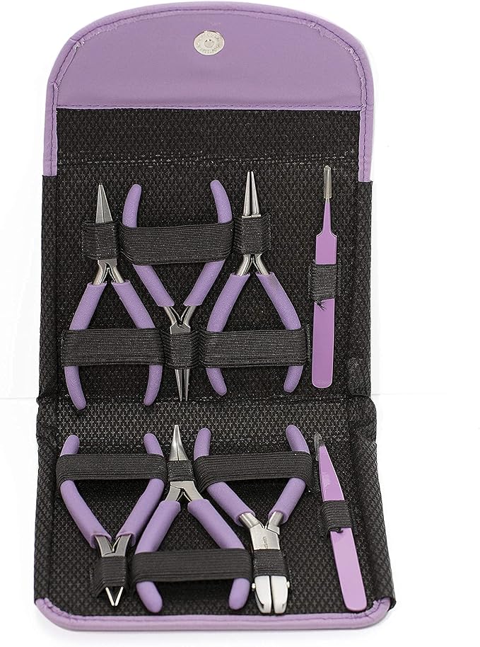 The Beadsmith Fashion Color Pliers – Set of 8 Slimline Color-Coordinated Tools - Image 4