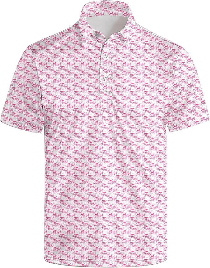 Mens Golf Shirts Golf Polo Shirts for Men Short Sleeve Polo Shirts Golf Gifts