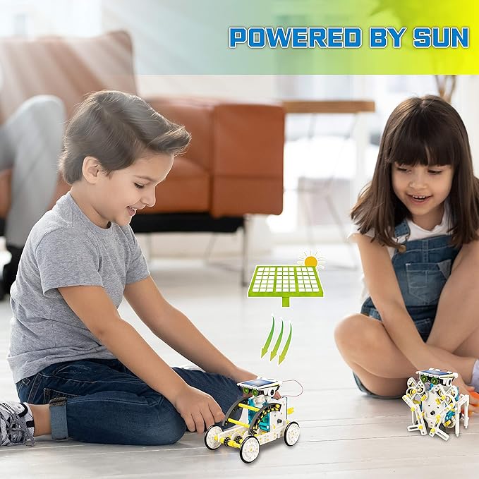 STEM 13-in-1 Solar Power Robots Creation Toy, Educational Experiment DIY - Image 6
