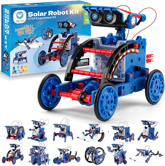 Sillbird Solar Robot Building Kit STEM Gift by Sillbird