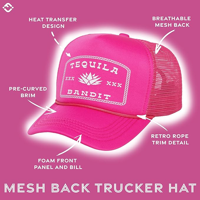 Funky Junque Premium Mesh Snapback Trucker Hat - Stylish Comfort for All - Patriotic, Humor & More