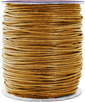Mandala Crafts 1.5mm 109 Yards Dark Goldenrod Cotton Waxed Cord by MandalaCrafts
