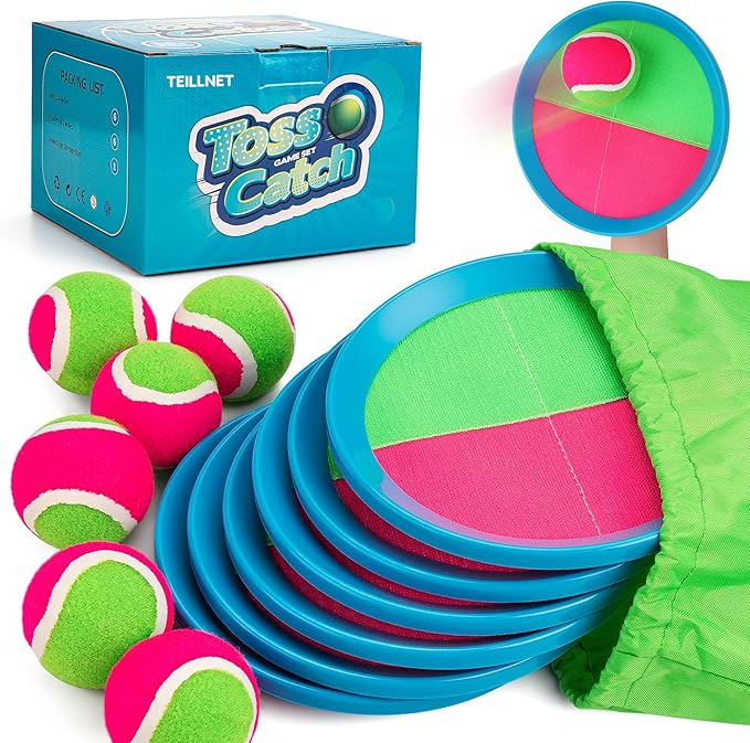 Toss and Catch Ball Set Upgraded by TEILLNET