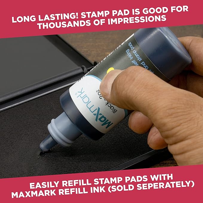 Large Premium Light Blue Ink Stamp Pad - Image 5