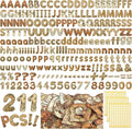 221 Pcs Bulletin Board Letters Round Alphabet Number Punctuation Symbol Combo by Humyoun