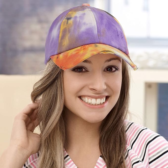 C.C Ponycap Messy High Bun Ponytail Adjustable Glitter Mesh Trucker Baseball Cap