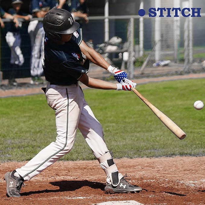 USA Flag Baseball Batting Gloves & Softball Glove American Flag Batting Gloves Youth Kids Baseball Batting Glove Youth Men Adult & Unisex