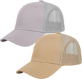 Falari Trucker Hat Baseball Cap Structured Plain Design 6 Panel, Adjustable Size